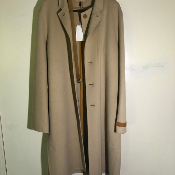 Double Lapel Cashmere Coat - HELMUT LANG - Picture 7 of 12